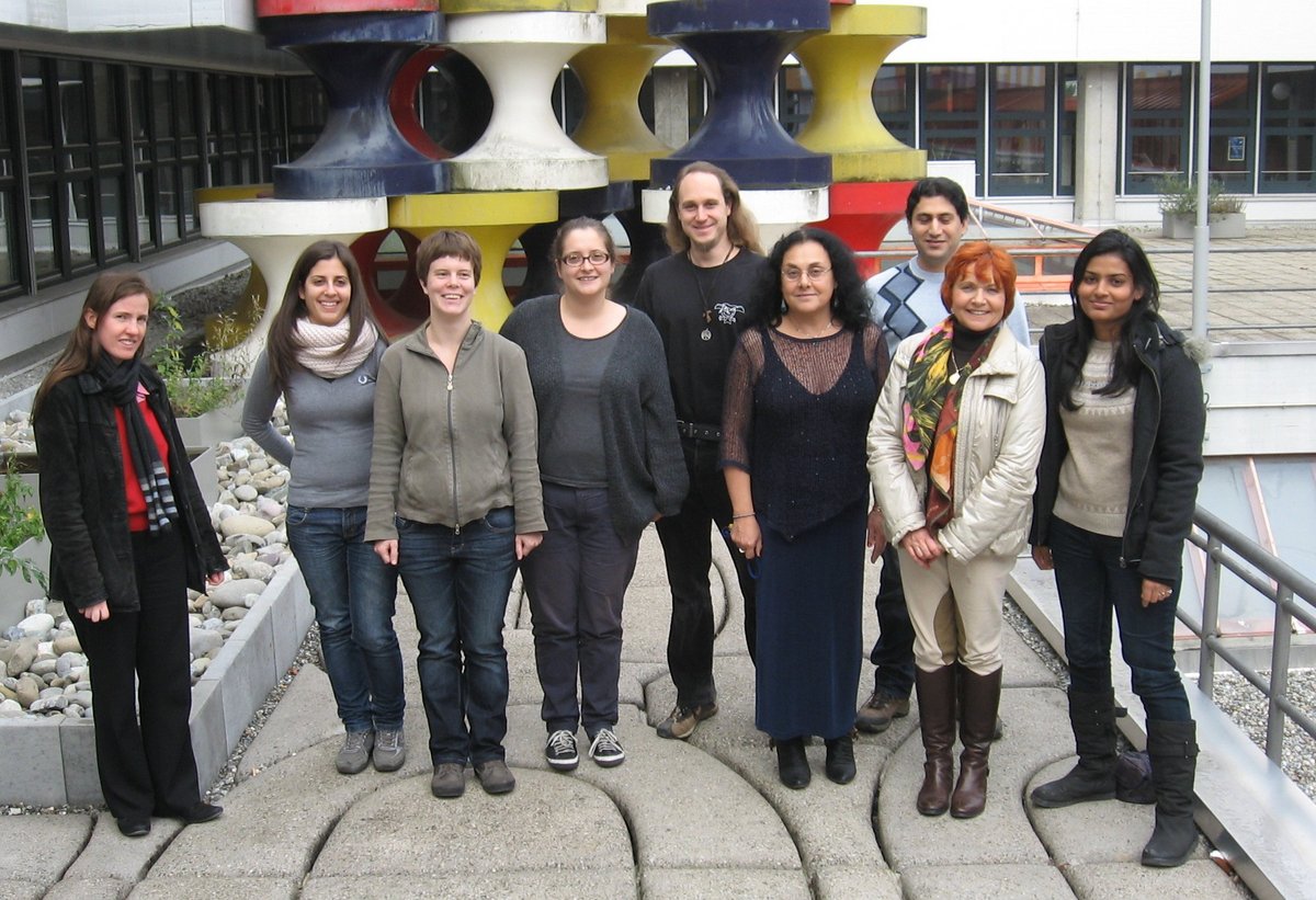 Die Arbeitsgruppe Kuhlmann im Jahr 2012